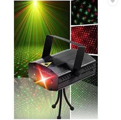 Black shell holographic laser stage light