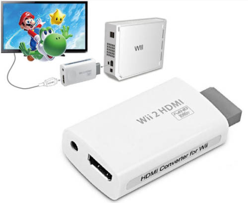 Wii 2 1080P 720P Upscaling Adapter