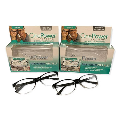 1Pc Auto-Adjusting Optical Glasses Power Range 0.5X To 2.5X