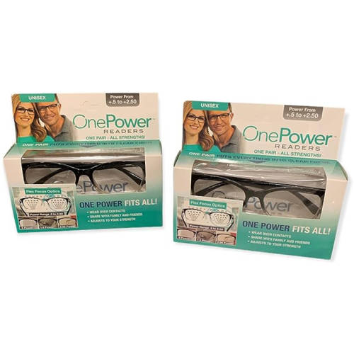 Auto-Adjusting Optical Glasses Power Range 0.5X to 2.5X