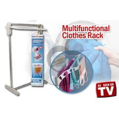 Multifunctional Hanging Clothes Rail Rack
