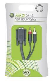 XBOX 360 VGA HD HDTV AV CABLE