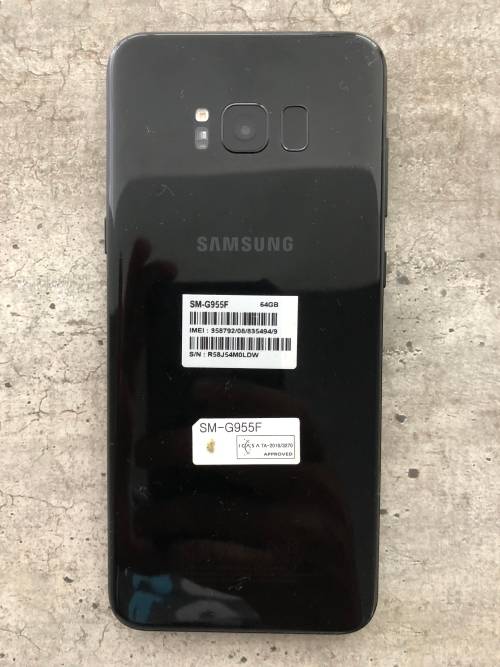 ****Late Entry***Samsung S8 + 64gb Midnight Black