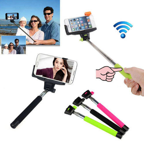 Extendable Handheld Wireless Bluetooth Selfie Monopod For iPhone Samsung Phones