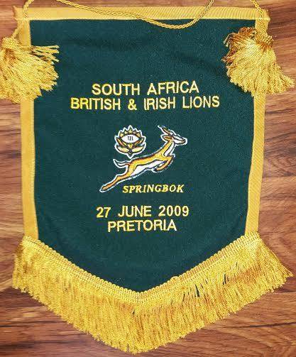SPRINGBOK PLAYER ISSUE PENNANT