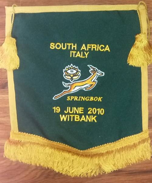 SPRINGBOK PLAYER ISSUE PENNANT
