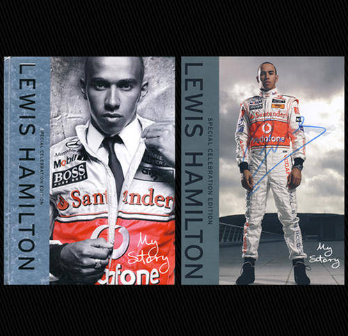 LEWIS HAMILTON AUTOBIOGRAPHY SIGNED.