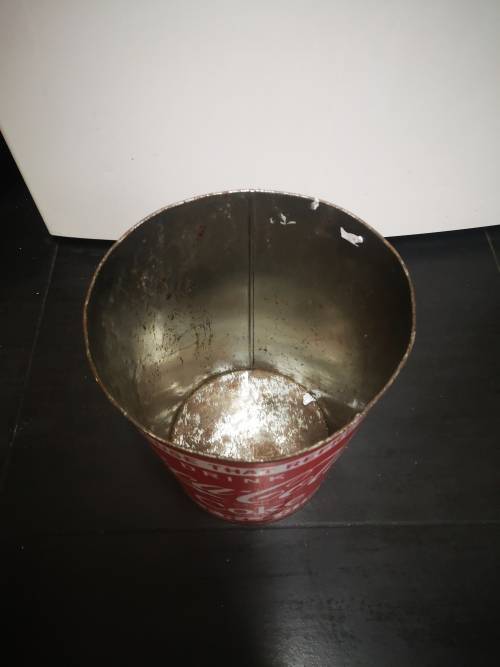Coke metal container/bin