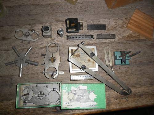 watchmakers tools and parts