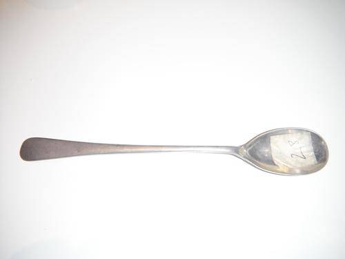 very old hallmarked sheffield spoon