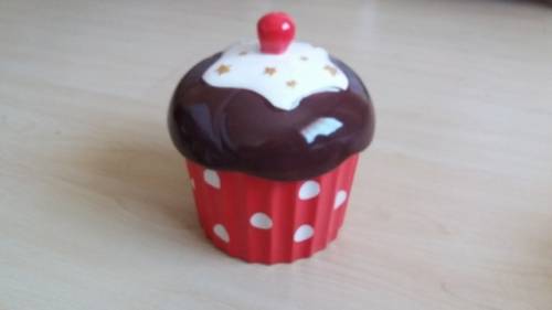 Cupcake Shape Storage Jar