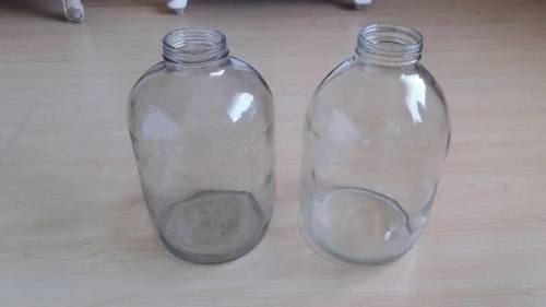 Large Glass Storage Jars