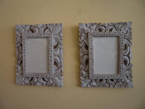 Wooden photo frames