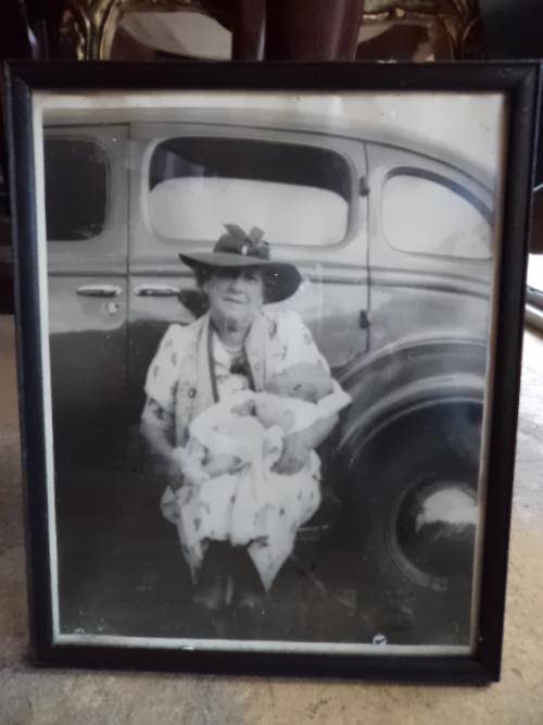 Old Black & White Photograph