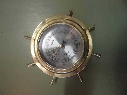 Brass Barometer