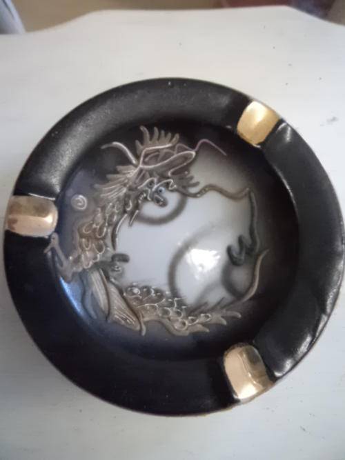 Hand painted Ashtray