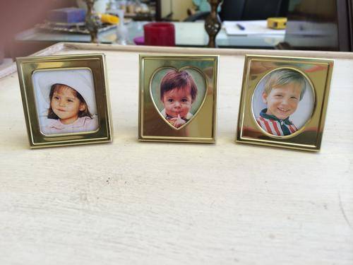 Set of 3 Mini Photo Frames