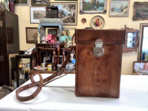 Old Leather Camera Bag