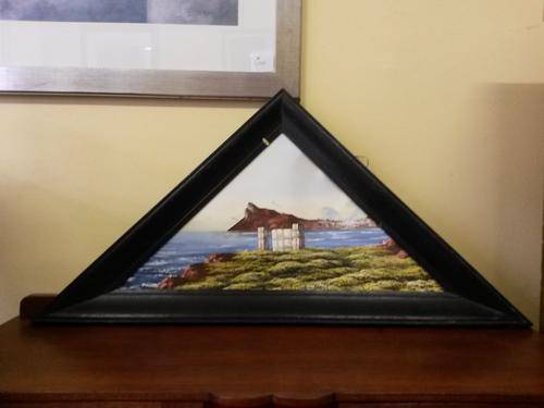 Framed J.H Boonzaaier:Hout Bay, the Sentinel