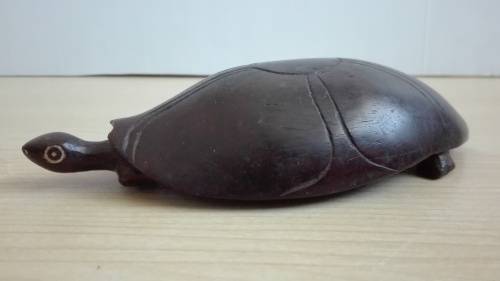 Wooden Tortoise Ornament