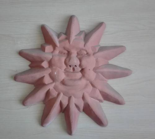 Terracotta Sun Wall Hanging
