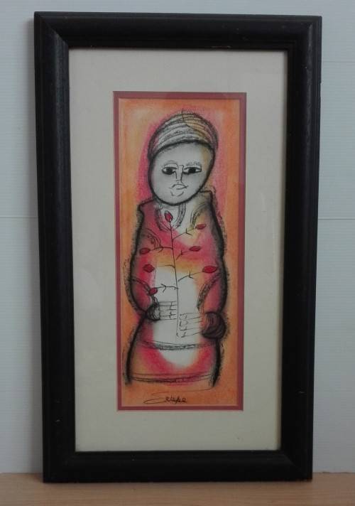 Framed Daniel Selepe Original