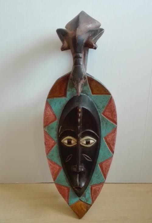 Carved Wooden African Mask