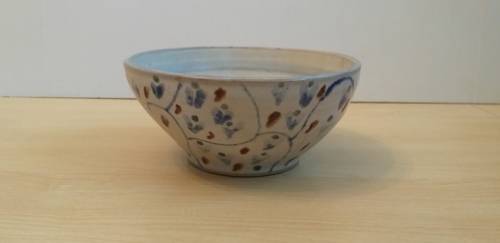 Round Pottery Bowl