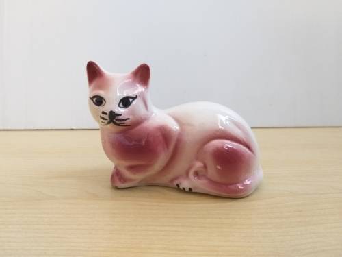 Ceramic Cat Figurine