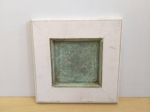 Painted White Wooden Frame