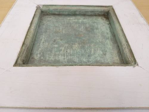 Painted White Wooden Frame