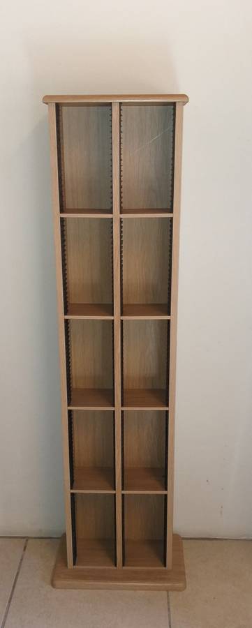 Wooden CD Stand (Holds 200 CD`s)
