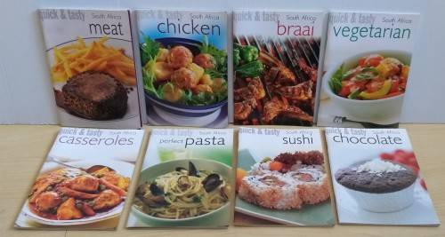Set of 8 Small Cookery Books (Paperback)