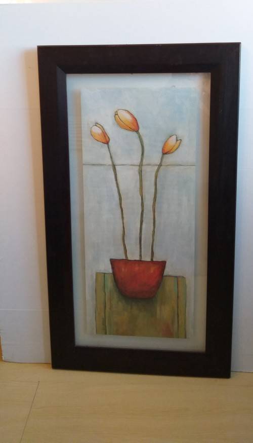 Framed Floral Print