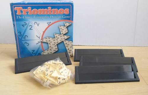 Triominos (The Classic Triangular Domino Game)
