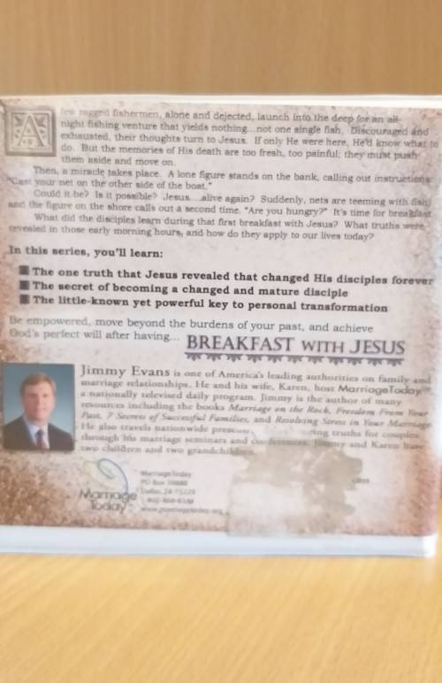 Breakfast with Jesus : Jimmy Evans (3 disks)