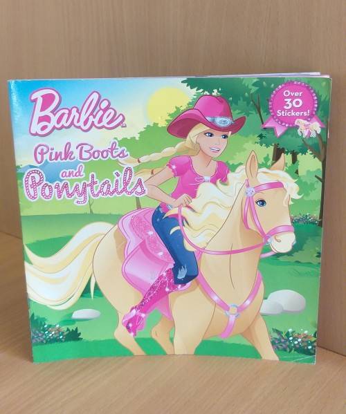 Barbie Pink Boots and Ponytails (Paperback)