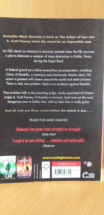 The Absence of Guilt : Mark Gimenez (Paperback)