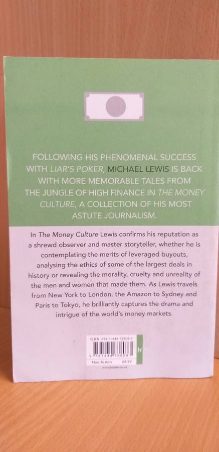 The Money Culture by Michael Lewis (Paperback)
