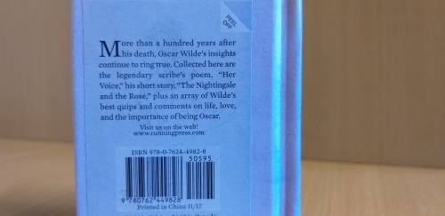 The Quotable Oscar Wilde: A Collection of Wit and Wisdom (Miniature Editions) by Running Press