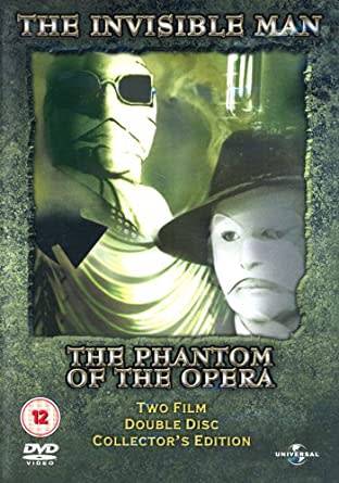 Phantom of the Opera - The Invisible Man - Dvd