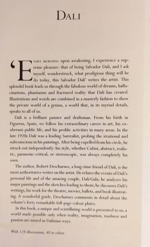 Dali : Robert Descharnes (Hardcover)