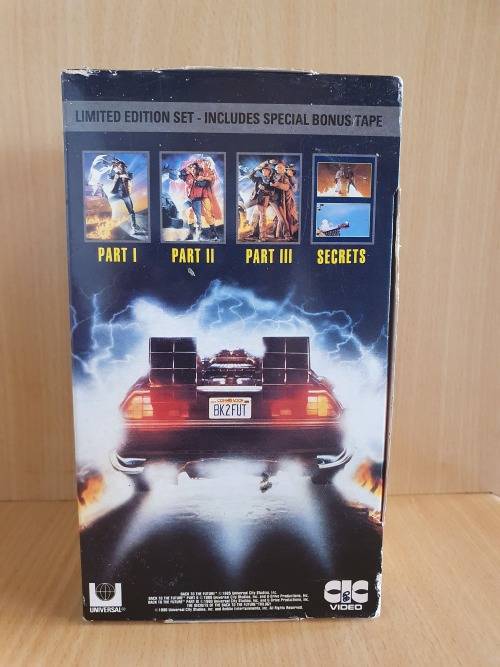 Back to the Future - Limited Edition VHS Set