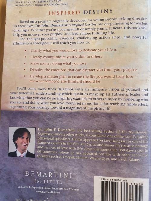 Inspired Destiny: Dr John F. Demartini (Paperback)