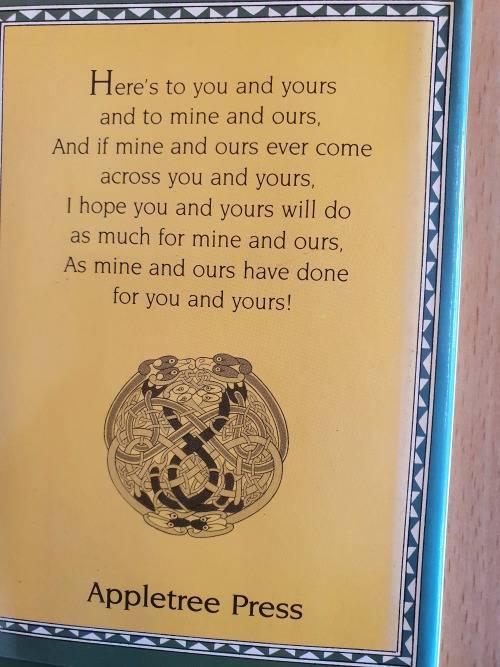 Irish Toasts - Illustrated by Karen Bailey (Hardcover)