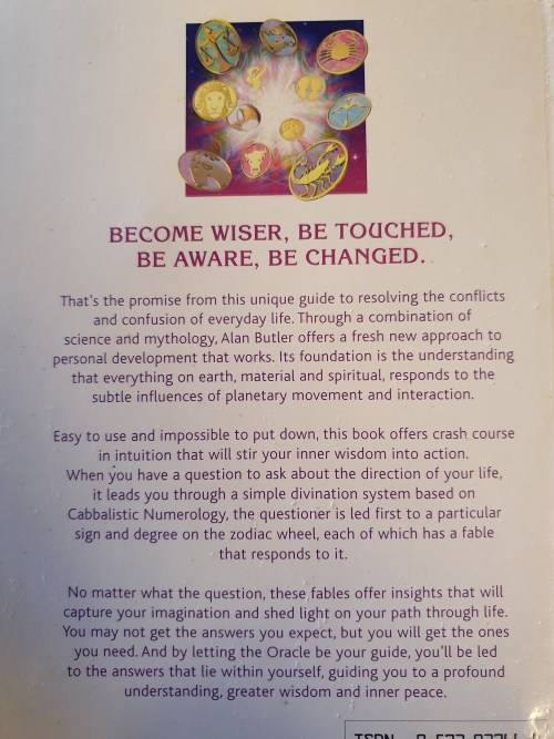 Personal Development with the Zodiac Oracle : Alan Butler (Paperback)