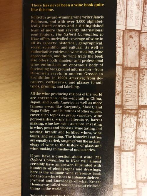 The Oxford Companion to Wine: Jancis Robinson (Hardcover)