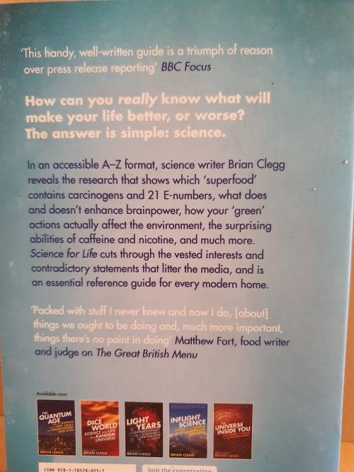 Science for Life : A manual for better living - Brian Clegg (Paperback)