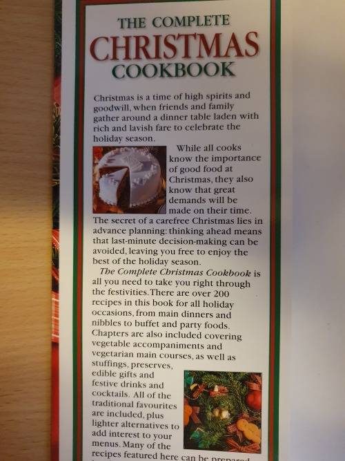 The Complete Christmas Cookbook : Martha Day (Paperback)