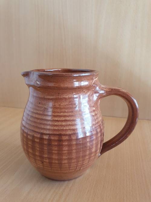 Pottery Jug - height 12cm. width 10cm